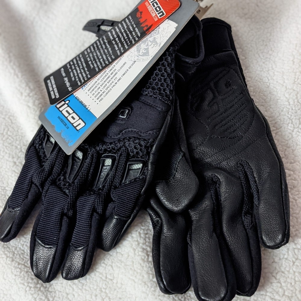 Icon Women's Motorcycle 29er Gloves XL